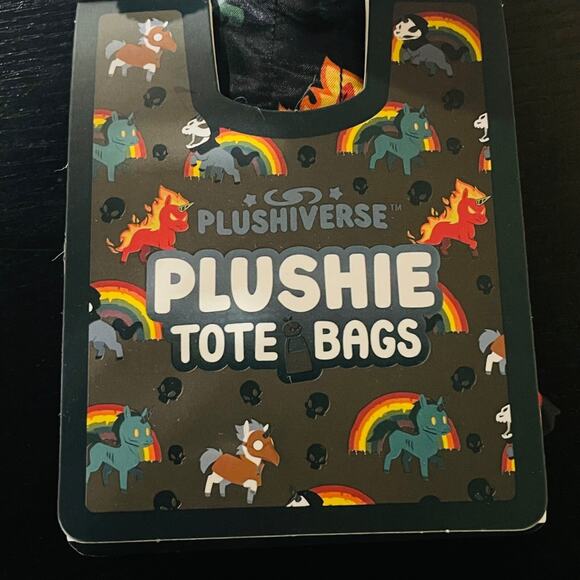Plushiverse Unicorn of Death Plushie Tote Bag - Picture 4 of 4